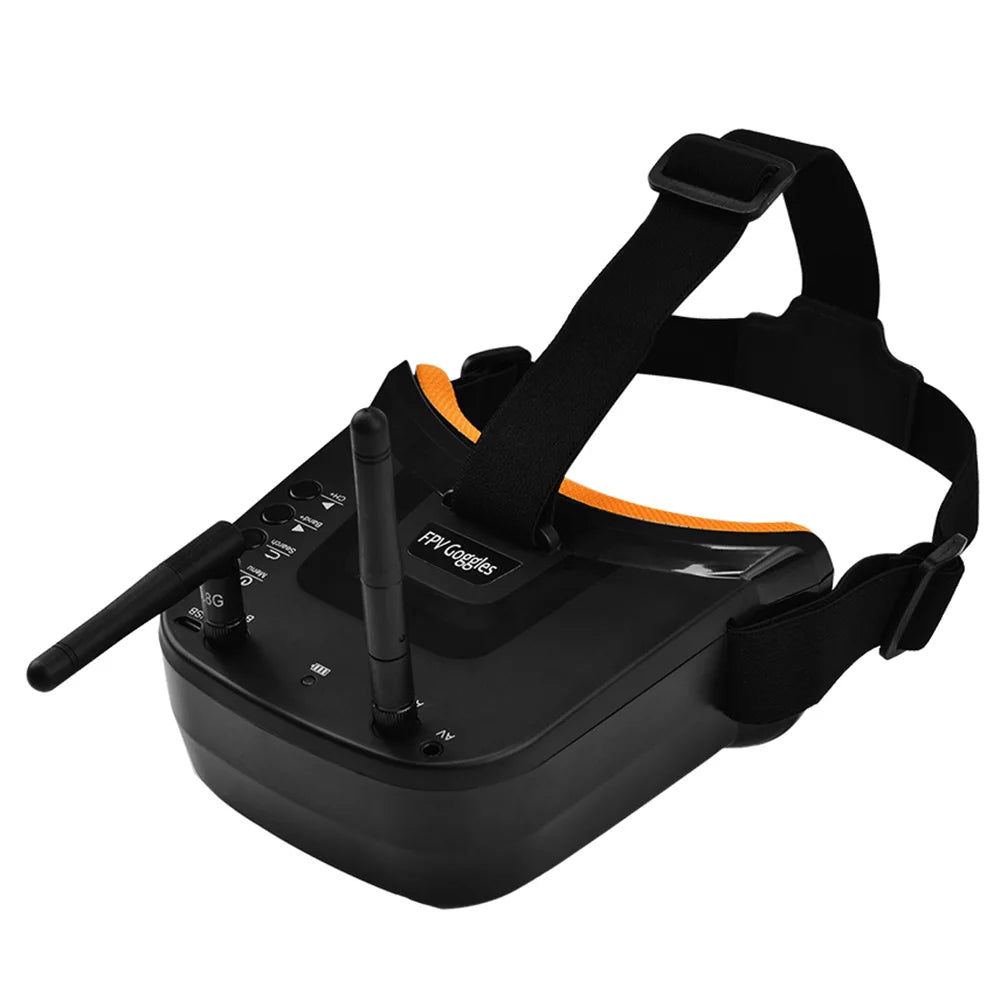 VR009 5.8G 40CH Auto-Searching Double Antennas mini FPV Goggles 3.0 Inch 480*320 LCD Screen Built-in Battery Toys