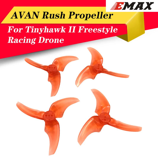 EMAX Avan Rush 2.5 Inch Props 3 Blades Propellers CW CCW for Emax 1106 Motor Lipo 3S to 4S Emax Tinyhawk II Freestyle