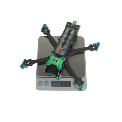 FlyFishRC Volador VX3 VX3.5 O3 Freestyle Frame Kit compatible with DJI O3 Air Unit for FPV