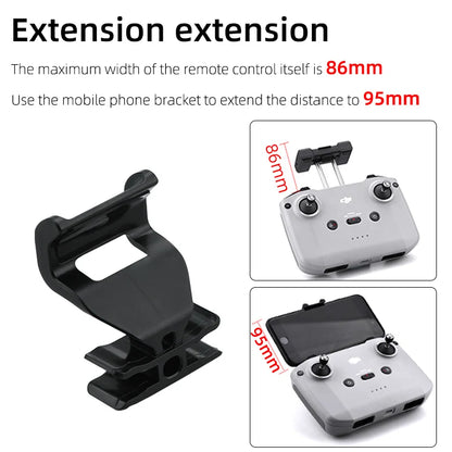 Wtohoby Phone Tablet Holder for DJI NEO RC-N3 Remote Controller Expansion Bracket Stand Holder Clip Mount Drone Accessoires